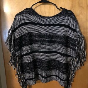 Boho Poncho Sweater